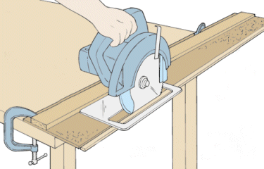 Calibrating a shop-made guide