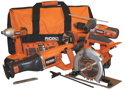 Ridgid Cordless Combo Pack