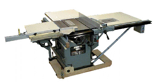 Unisaw System with Sliding Table