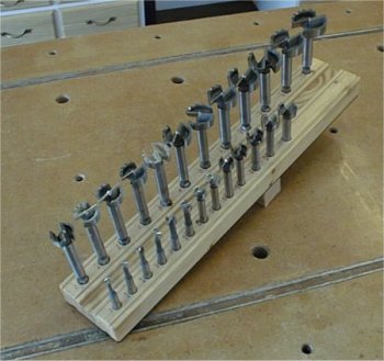 Forstner Bit Holder